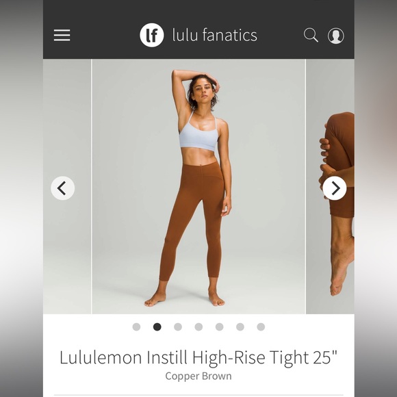 Lululemon InStill High-Rise Tight 25” - Picture 2 of 7